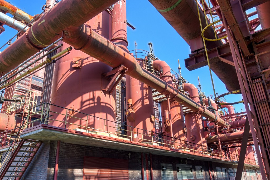 HDR zeche zollverein steenkolenmijn erfgoed ruhrgebied indutrie mijn steenkool fabriek hoogoven